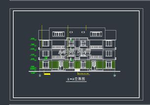 江南村民住宅建筑施工设计图